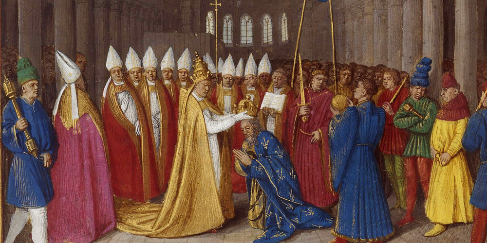 Couronnement impérial de Charlemagne - Histographe.fr