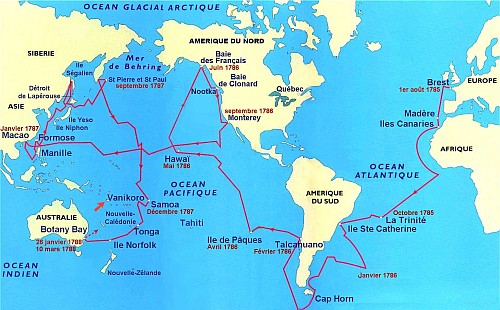 Expédition de La Pérouse dans le Pacifique - Histographe.fr